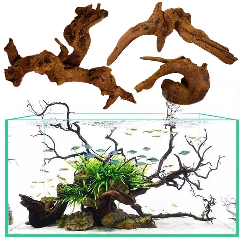 Aquarium Planted Soil - 売れ筋商品 新品 魚タンク装飾 水槽レイアウト 天然沈木 天然不規則流木