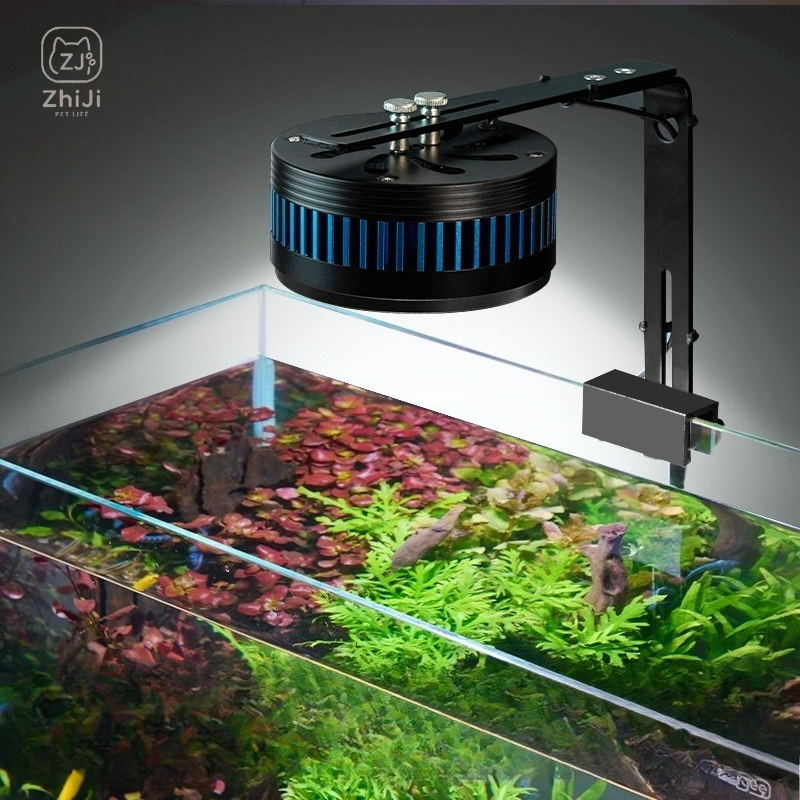 Aquarium Plant On Wood - 水槽ダウンライト LED フルスペクトル金属水槽ランプクリップオン防水金魚鉢ライト水生植物装飾照明