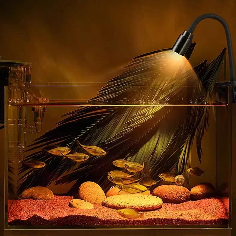 Aquarium Plant Diseases - USB水槽ライト照明植物育成ライト超薄型LED 3W水生植物照明防水クリップオンランプ水槽用