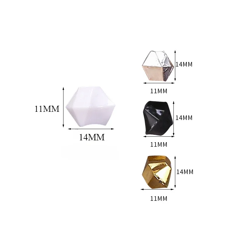 カマル 100個 11x14mm ミックスカラー アクリル宝 - Aquarium Planet のレビューと価格