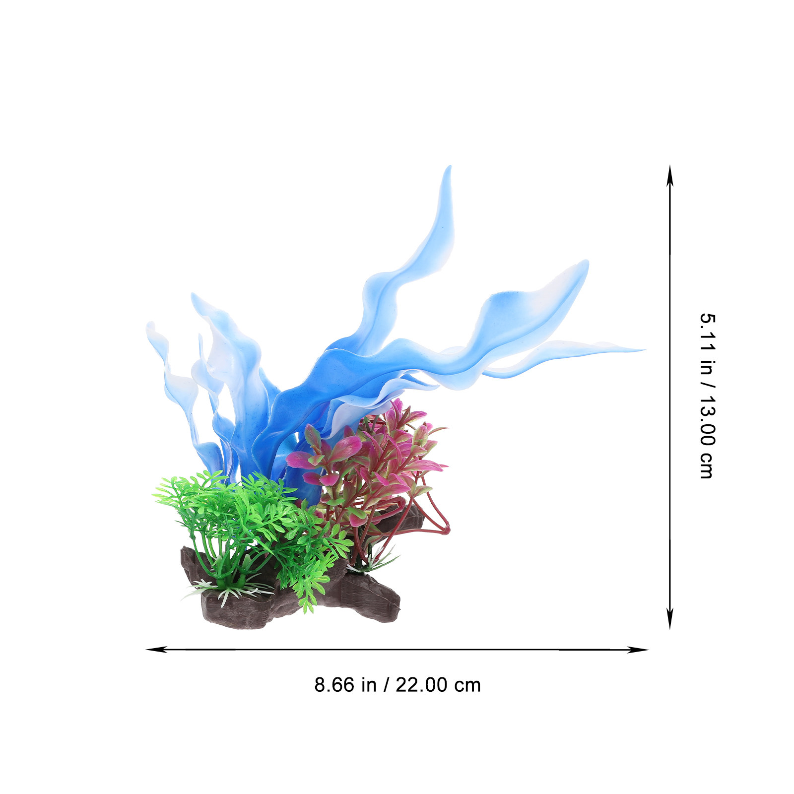 プレミアム人工水草水槽装飾魚タンクオーナメントシミュレーショ - Aquarium Planted Tank Setup のレビューと価格