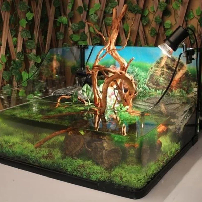水族館、魚のタンク、爬虫類の根の植物、木の装飾、装飾アクセサ - Aquarium Planted Soil のレビューと価格