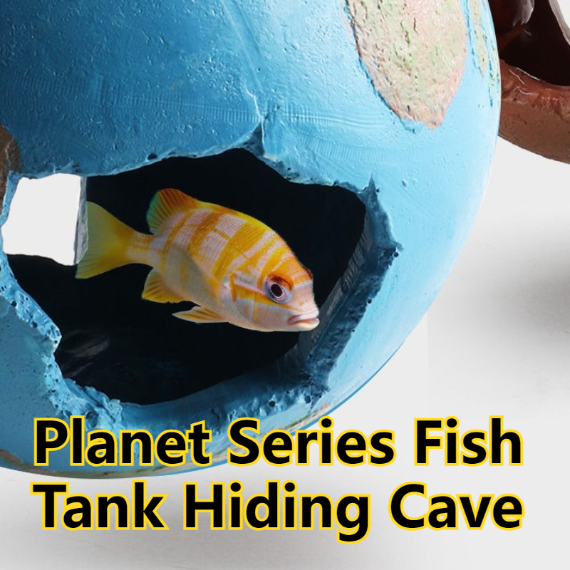 プラネットシリーズ水槽隠れ家、小型魚、エビ、爬虫類用シェルタ - Aquarium Planet のレビューと価格