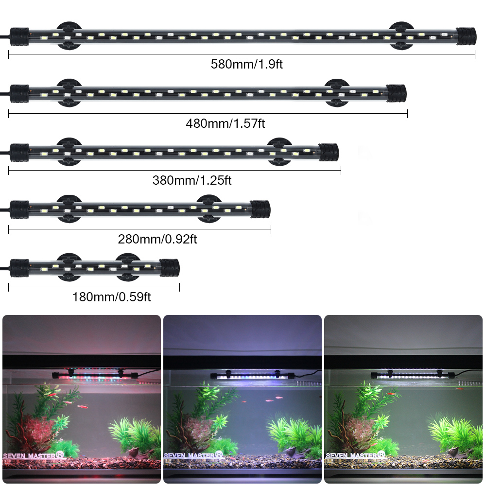 水族館ライト LED 植物成長ランプ防水水槽ライト 18-5 - Aquarium Plant Diseases のレビューと価格