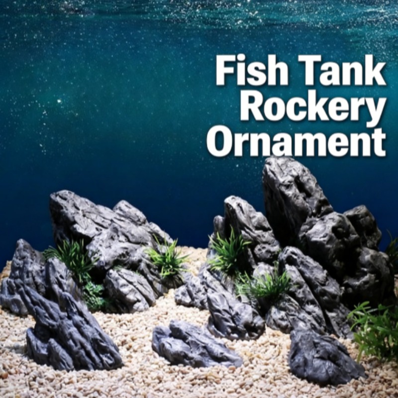 水槽装飾シミュレーション石造りの景石風景水生植物飾り小型水槽 - Aquarium Planted Tank Setup のレビューと価格
