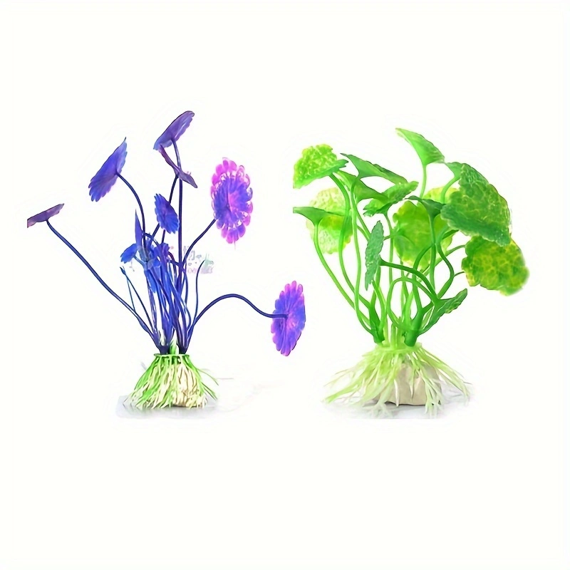 人工水中プラスチック植物水族館の水槽水生偽低木緑水草表示シミ - Aquarium Plant Diseases のレビューと価格