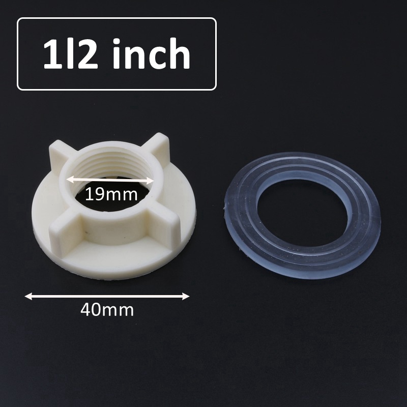 プラスチック製真ちゅう製ナット,1/2 
