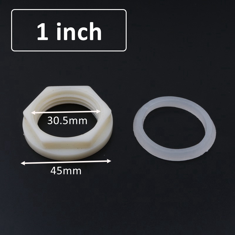 プラスチック製真ちゅう製ナット,1/2 