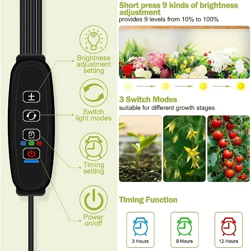 植物成長ライト LED 栽培フルスペクトル調光可能な屋内水族 - Aquarium Plant Diseases のレビューと価格