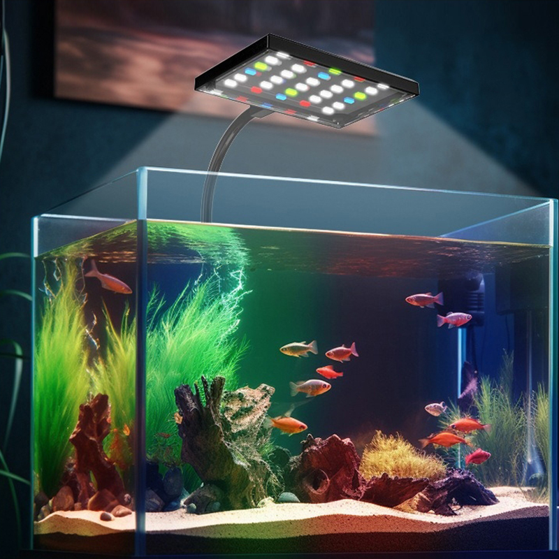 水族館 USB LED ライトフルスペクトル水生植物成長ラン - Aquarium Planted Tank Fertilizer のレビューと価格