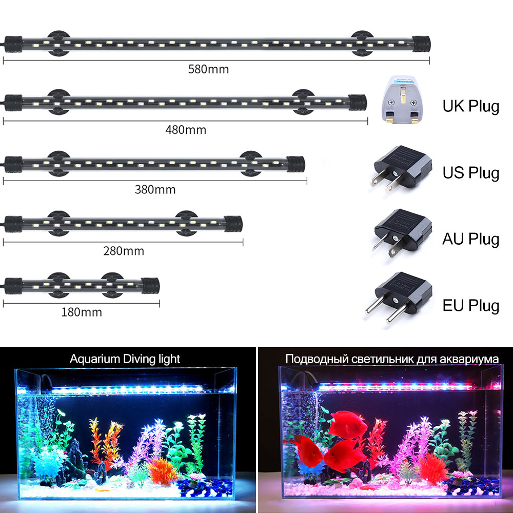 90-260V 水族館ライト LED 防水水槽クリップライト - Aquarium Plant Diseases のレビューと価格