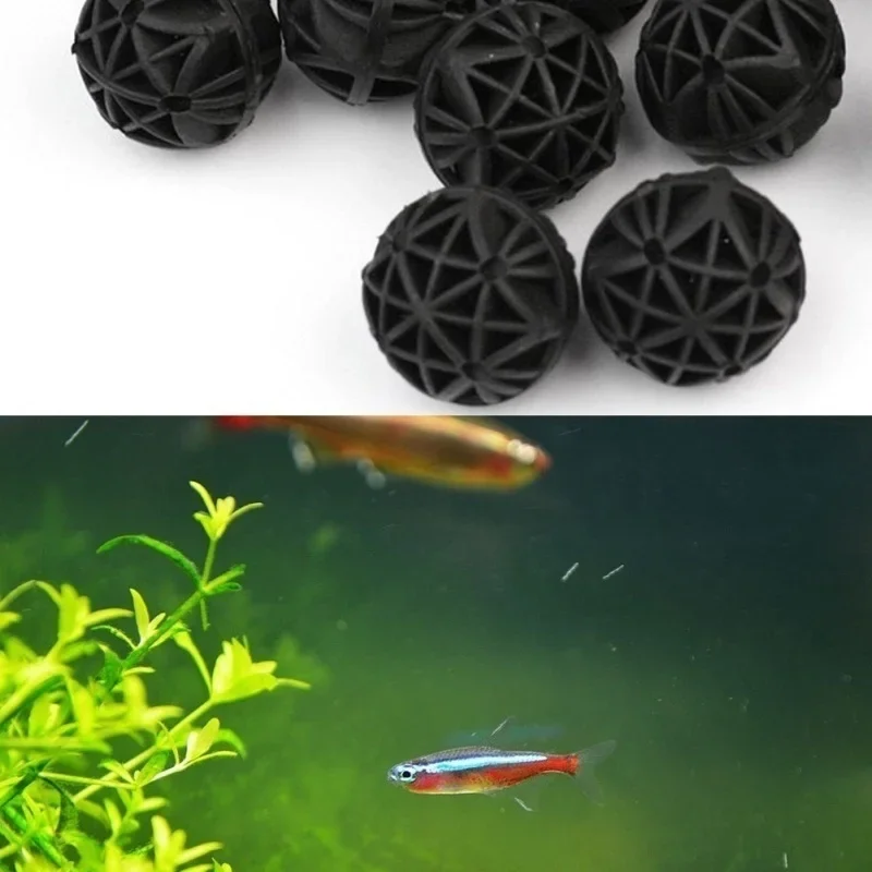 20 個 16 ミリメートル水族館フィルターバイオボールポー - Aquarium Planted Tank Fertilizer のレビューと価格