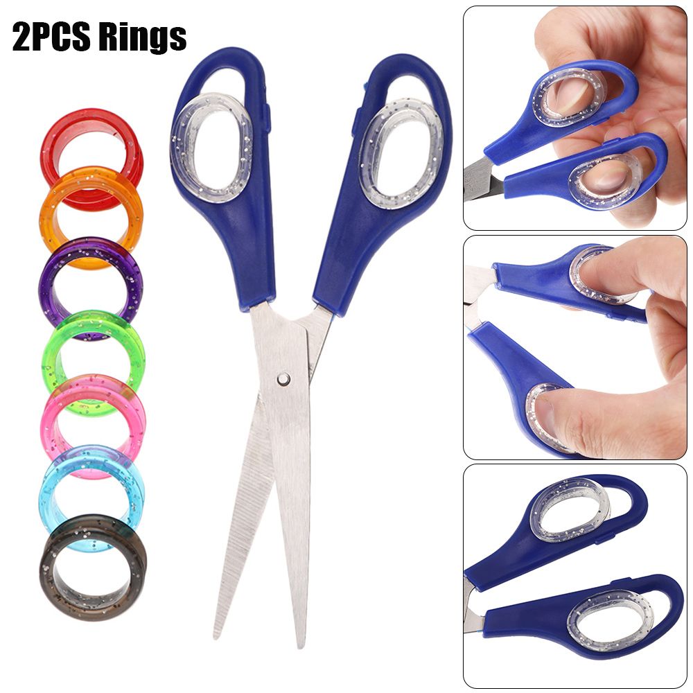 ペットの毛のための快適なシリコンリング、ヘアカットアクセサリ - Trimming Scissor Set のレビューと価格