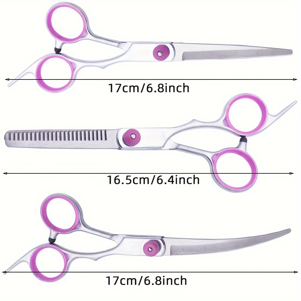 5点セット プロ仕様 犬用グルーミングハサミセット ステンレ - Trimming Scissor Set のレビューと価格